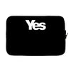 vote yes for scotland scottish independence Laptop sleeve