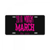 2018 Women's March On USA License Plate