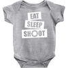 v5 eat sleep shoot Baby Onesie