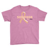 Survivor Of Uterine Cancer Youth Tee
