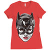 catwoman Ladies Fitted T-Shirt