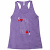 king of hearts playing card Racerback Tank