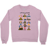 life is a game Crewneck Sweatshirt