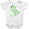 alien believe space sci fi ufo nerd Baby Onesie