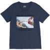 Michelangelo Creation of Adam V-Neck Tee