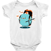 pluto is on vacations Baby Onesie