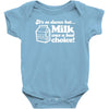 milk was a bad choice Baby Onesie