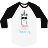 i choose to be a unicorn 3/4 Sleeve Shirt