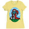 little mummra after a rough day Ladies Fitted T-Shirt