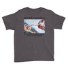 Michelangelo Creation of Adam Youth Tee