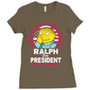 ralph for prez Ladies Fitted T-Shirt