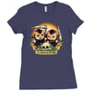 til death do us purr Ladies Fitted T-Shirt