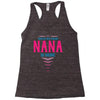 Have No Fear Nana Is Here Racerback Tank