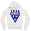 vote pizza best trending Zipper Hoodie