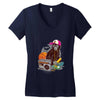 monocromatico Women's V-Neck T-Shirt