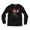 vintage plumber Long Sleeve Shirts