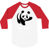 wtf panda 3/4 Sleeve Shirt