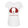 clowns Maternity Scoop Neck T-shirt