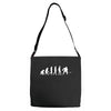 golf evolotions white letter Adjustable Strap Totes