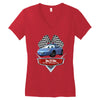 mom sally Women's V-Neck T-Shirt