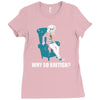 why so british Ladies Fitted T-Shirt