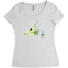 schrodinger's night Women's Triblend Scoop T-shirt