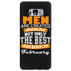 all men are created equal but only the best are born in february Samsung Galaxy S8 Plus
