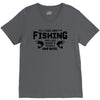 All I Care About Is Fishing And Like Maybe 3 People And Beer V-Neck Tee