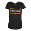 may the force be with you Maternity Scoop Neck T-shirt
