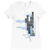 rain, rain, go away Ladies Fitted T-Shirt