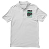 i wear emerald green for liver cancer awareness Men's Polo Shirt
