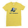 lets bounce Ladies Fitted T-Shirt