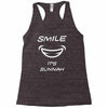 smile its sunnah Racerback Tank