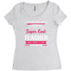 i never dreamed i would be a super cool teacher. but here i am killing Women's Triblend Scoop T-shirt