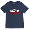 i'm saved but i cuss a little V-Neck Tee