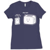 pop tart Ladies Fitted T-Shirt