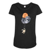 Ballon Planet Maternity Scoop Neck T-shirt