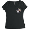 Great Wave Of Kanagawa Hokusai Pocket Women's Triblend Scoop T-shirt