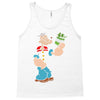 popeye spinach retro mens funny Tank Top