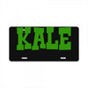 Kale Vegan License Plate