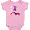 vote for dachshund Baby Onesie