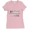 Yo You (f108) Ladies Fitted T-Shirt