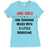 June Girls Ladies Fitted T-Shirt