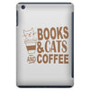 books and cats and coffee iPad Mini