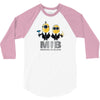 despicable me minions men in black 3/4 Sleeve Shirt