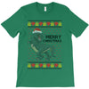 ugly dinosaur merry christmas T-Shirt