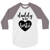 Daddy is My Bestie 3/4 Sleeve Shirt