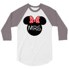 Mr. and Mrs. Matching 3/4 Sleeve Shirt