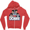 Dobre Twins Zipper Hoodie