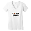 i love my mom Women's V-Neck T-Shirt